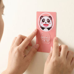 Cartoon wall hook used for kitchen storage