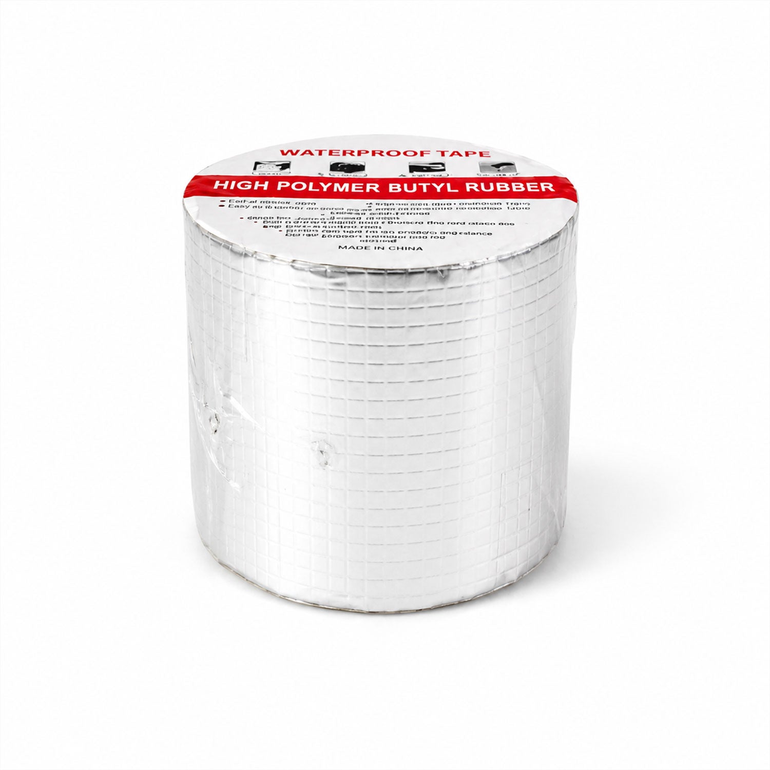 Waterproof aluminum foil tape for outdoor roof and gutter repair