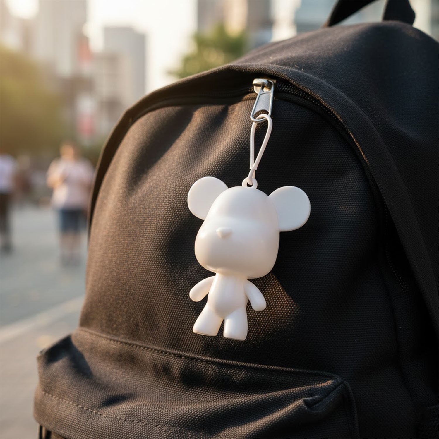 Cute Bear Figure Keychain (1 Pc)