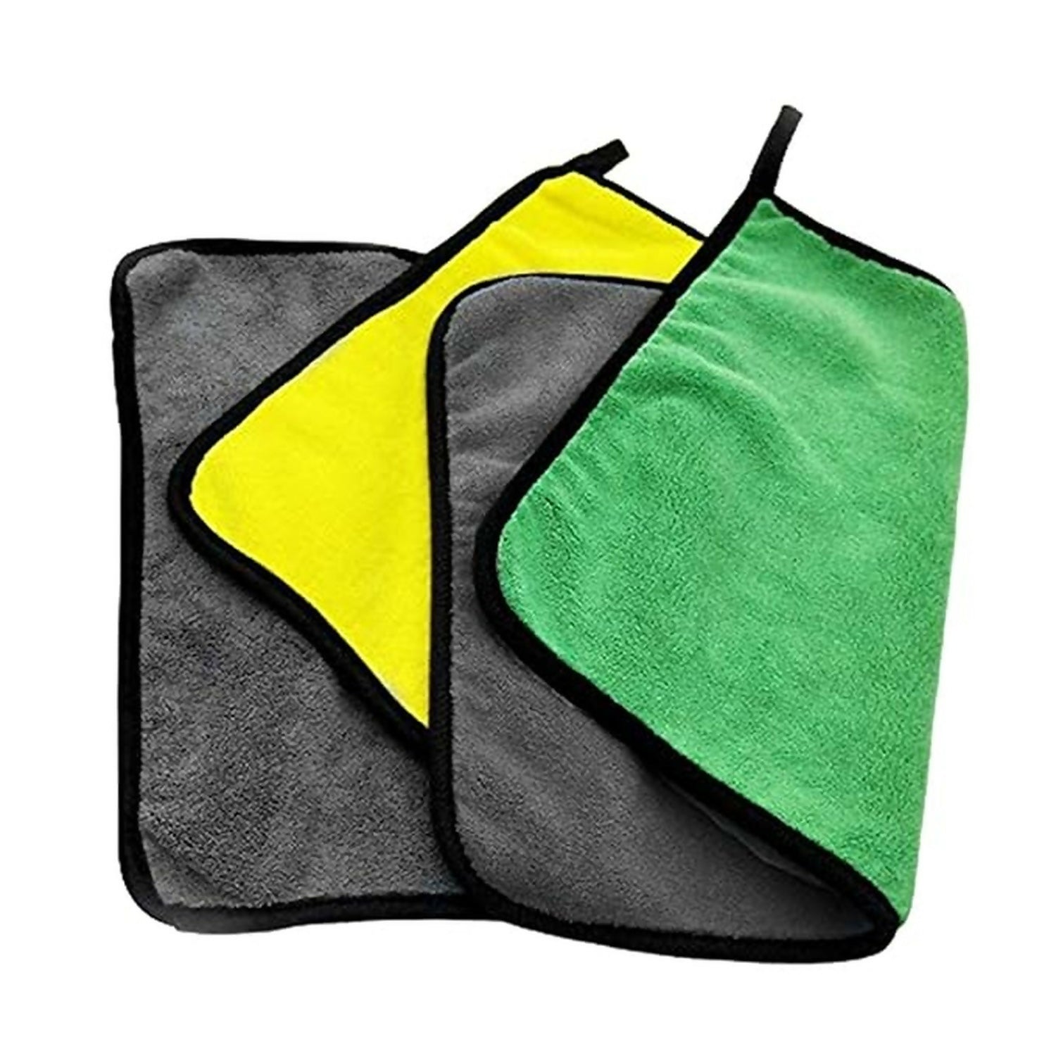 DeoDap Premium Microfiber Cleaning Cloth Towel - packaging shot